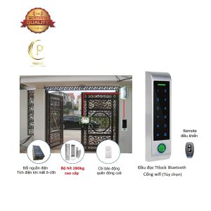 P550 Com1 kiểm soát access control cửa cổng APP Tiếng Việt