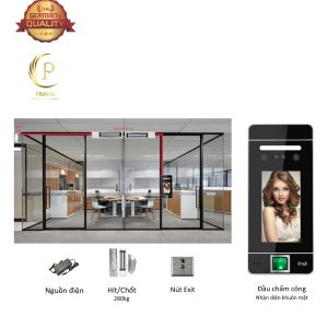 P584 Com Chấm công, Nhận diện khuôn mặt