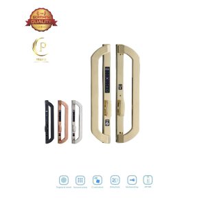 P180 APP Khóa cửa nhôm có tay cầm & P180 FULL có tay trang trí 2 bên