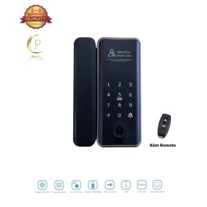 Khóa vân tay cửa kính P836 APP